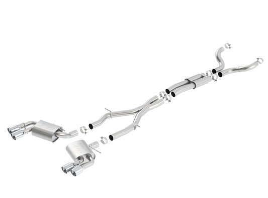 Borla ATAK Catback Exhaust System Chevrolet 6.2L V8 Chevrolet Camaro SS 2016-2023 W/ NPP