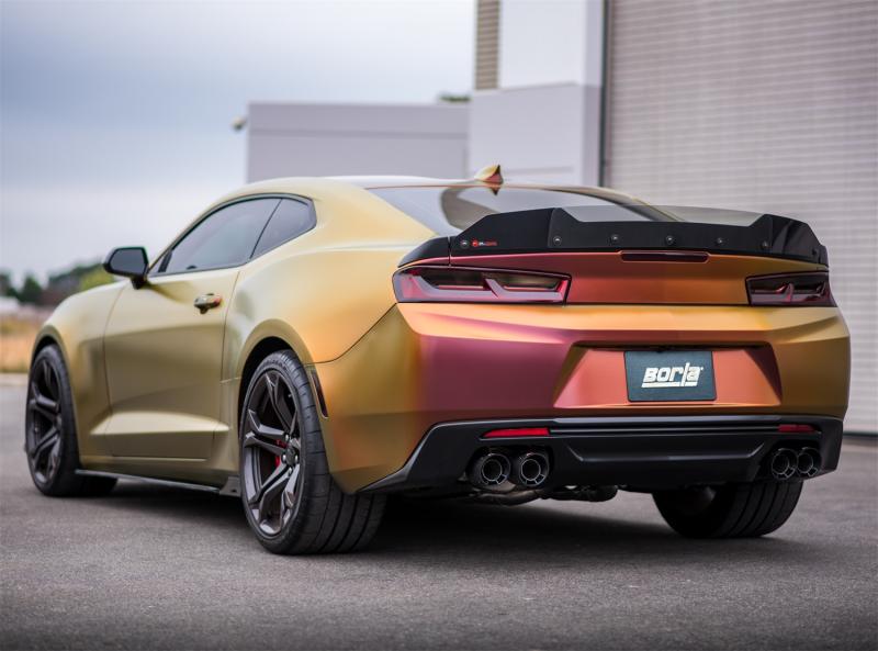 Borla ATAK Catback Exhaust System W/ CF Tips Chevrolet 6.2L V8 Chevrolet Camaro SS 2016-2023 W/ NPP