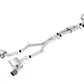 Borla S-Type Catback Exhaust System W/CFBA Tips Chevrolet Camaro 6.2L V8 2016-2023 Single Tip No GFX Fit