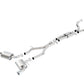 Borla ATAK Catback Exhaust System Chevrolet 6.2L V8 Chevrolet Camaro SS 2016-2023 W/Out NPP