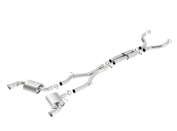 Borla ATAK Catback Exhaust System Chevrolet 6.2L V8 Chevrolet Camaro SS 2016-2023 W/Out NPP