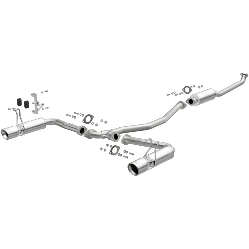 MagnaFlow Exhaust Products Street Series Stainless Cat-Back System Honda Civic 2016-2020 2.0L 4-Cyl