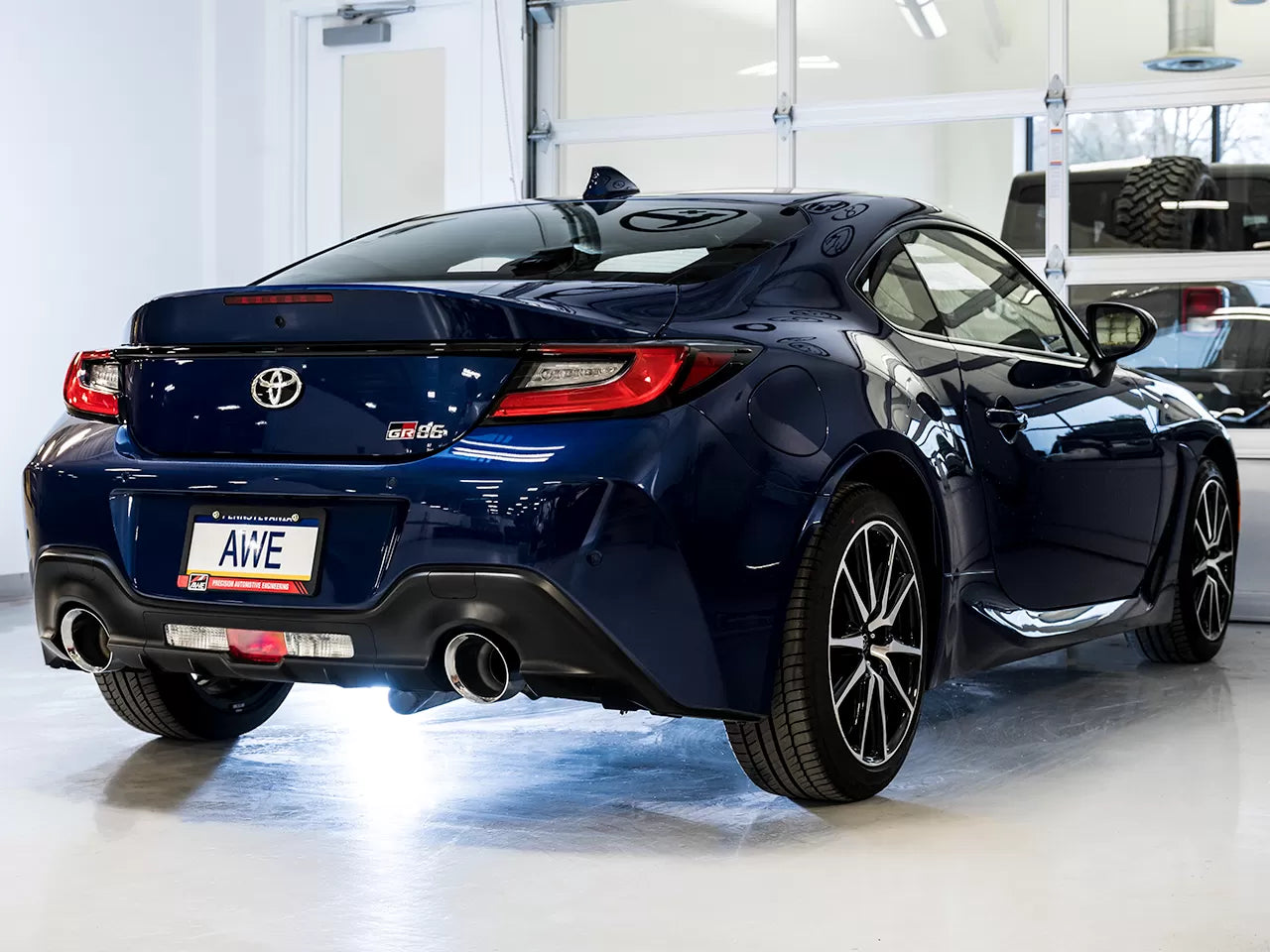 AWE Tuning Track Edition Exhaust w/ Chrome Silver Tips Scion FR-S | Subaru BRZ | Toyota GR86/GT86 2013-2023