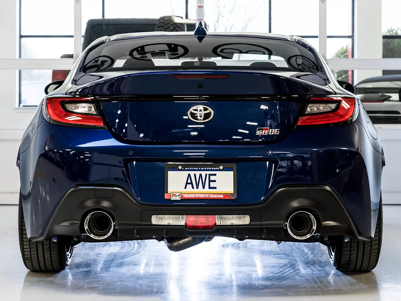 AWE Tuning Track Edition Exhaust w/ Chrome Silver Tips Scion FR-S | Subaru BRZ | Toyota GR86/GT86 2013-2023