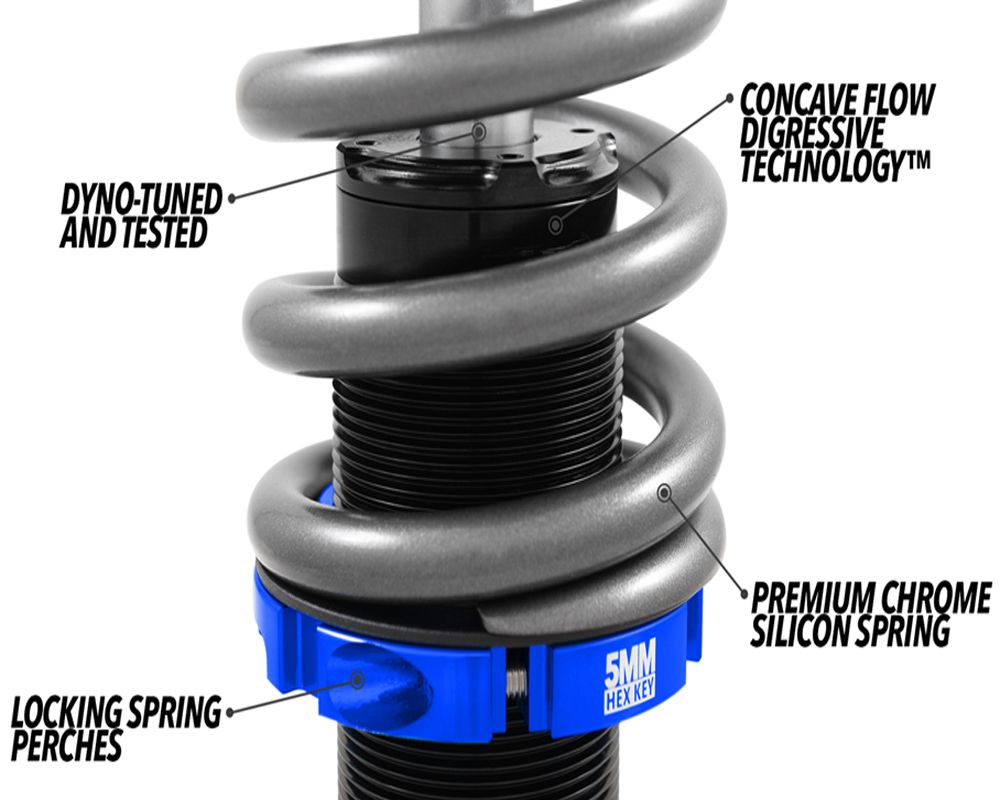 Fortune Auto 520 CR Series Coilovers Honda Civic 5 EG USDM 1992-1995