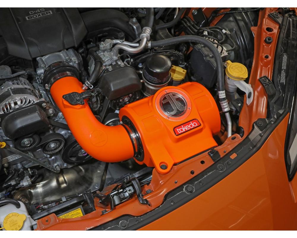 Takeda Momentum Orange Edition Cold Air Intake System w/ Black Pro 5R Filter Toyota GR86 | Subaru BRZ 2022-2023