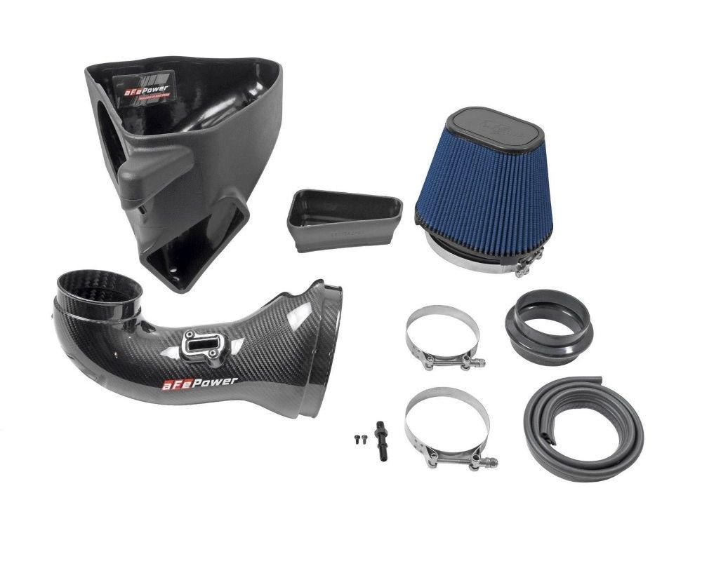 aFe Track Series Carbon Fiber Intake System w/ Pro 5R Filter Chevrolet Camaro ZL1 V8 6.2L 2017-2021