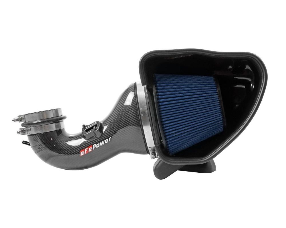 aFe Track Series Carbon Fiber Intake System w/ Pro 5R Filter Chevrolet Camaro ZL1 V8 6.2L 2017-2021