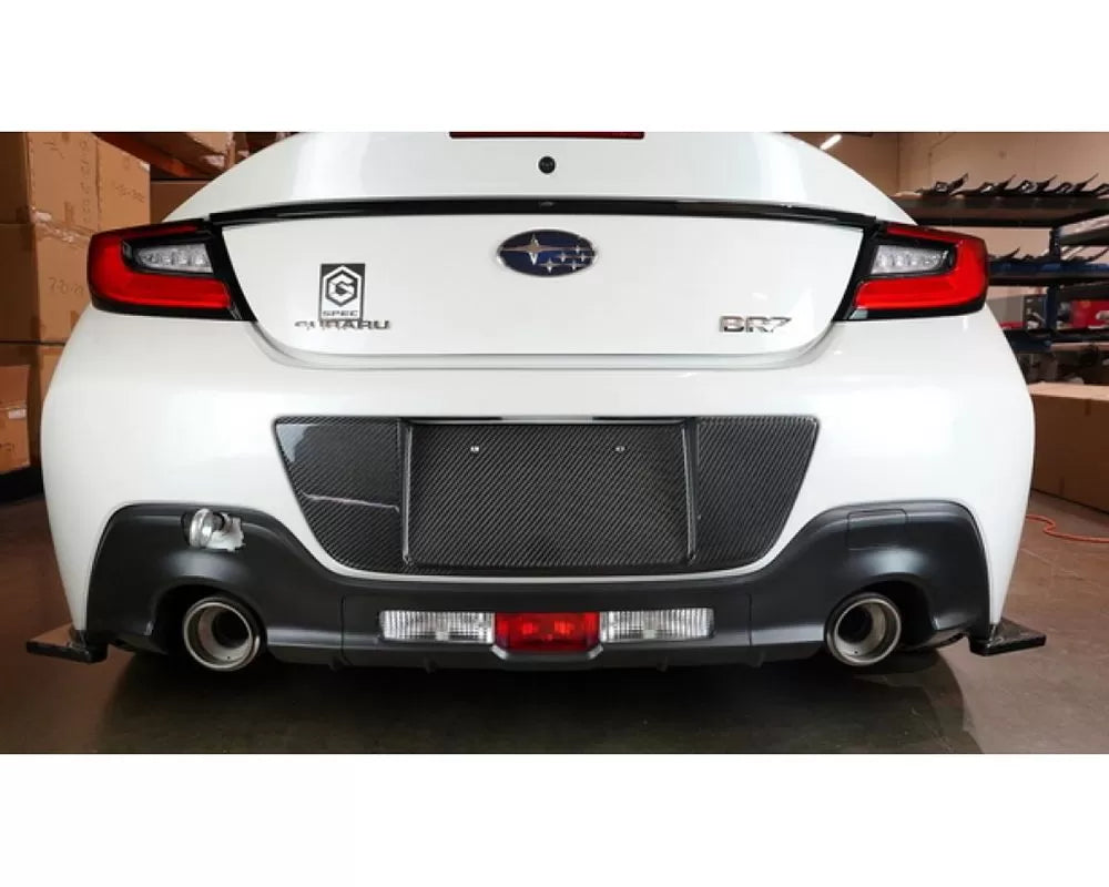 APR Performance Carbon Fiber License Plate Backing Subaru BRZ | Toyota GR-86 2022+
