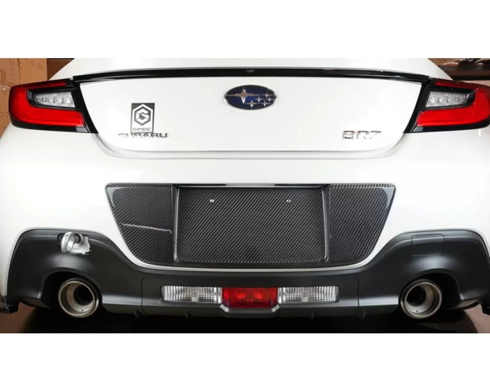 APR Performance Carbon Fiber License Plate Backing Subaru BRZ | Toyota GR-86 2022+