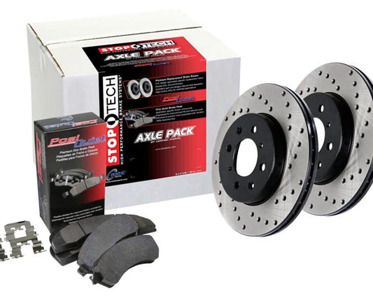 StopTech Street Big Brake Kit Drilled Rear Rear