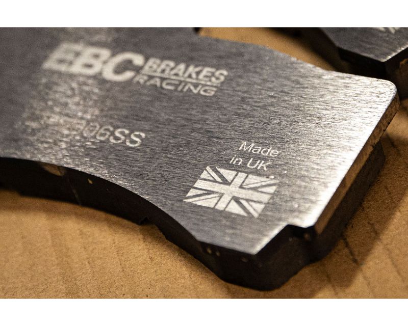 EBC Brakes 380x36mm Stealth Black Racing 6-Piston Apollo Big Brake Kit Toyota GR Supra 2019+