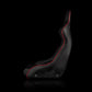 Braum Racing Venom-X Series Fixed Back Bucket Seat - Diamond Edition (Red Stitching|Piping)
