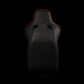 Braum Racing Venom-X Series Fixed Back Bucket Seat - Diamond Edition (Red Stitching|Piping)