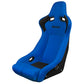 Braum Racing Venom-R Series Fixed Back Bucket Seat - Blue Cloth|Carbon Fiber