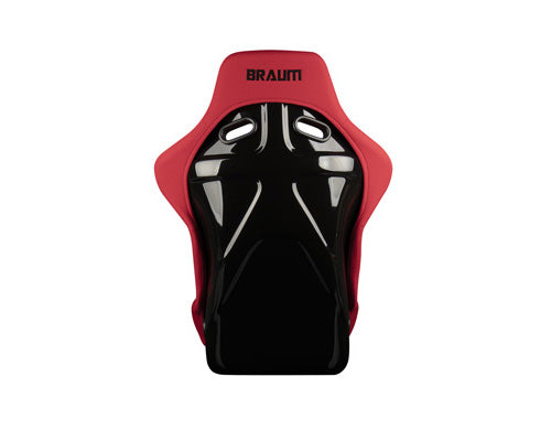 Braum Racing Falcon Series Fixed Back Racing Seat Red | Black