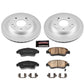 Power Stop Z17 Evolution Geomet Coated Brake Kit Front Acura RSX 2002-2006