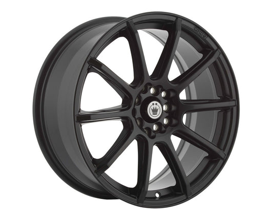 Konig Control Matte Black Wheel 17x7 5x105/114.3 40mm