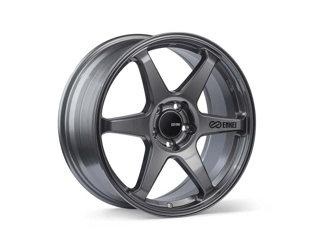 Enkei T6R Wheel 18x8.5 5x100 +45mm Gloss Gunmetal