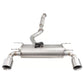 XForce 2.5inch Stainless Steel Catback System with Varex Rears Toyota GR86 ZN8 | Subaru BRZ ZD8