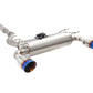 XForce 3inch Stainless Steel Catback System with Varex Rears Toyota GR86 ZN8 | Subaru BRZ ZD8
