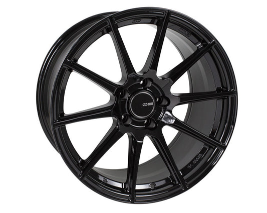 Enkei TS10 Wheel Tuning Series Gloss Black 18x8.5 5x114.3 35mm
