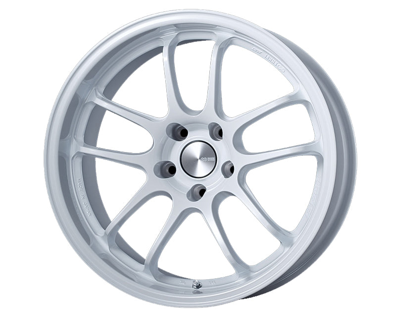 Enkei PF01EVO Wheel Racing Series White 18x10.5 5x120 22mm
