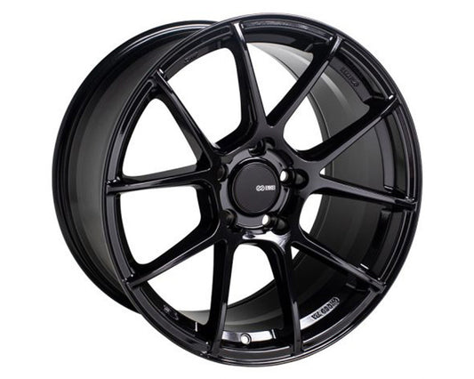 Enkei TS-V Wheel Tuning Series Gloss Black 18x8.5 5x114.3 25mm