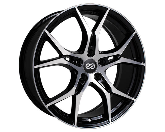 Enkei VULCAN Wheel Performance Series Black Machined 18x8 5x120 40mm