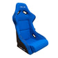 NRG FRP Bucket Seat Large Blue Large