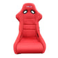 NRG FRP Bucket Seat Large Red Large