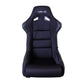 NRG FRP Bucket Seat Race Style Bolster-Lumbar Large Black