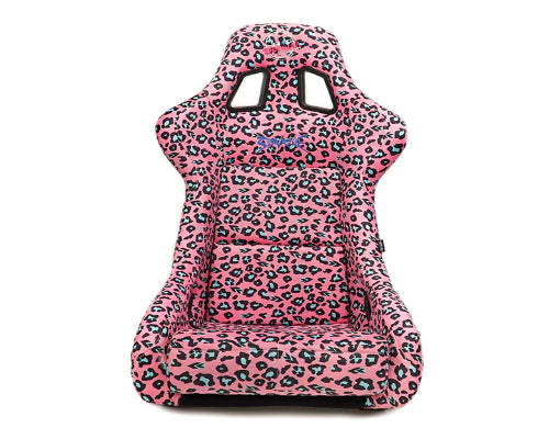 NRG White Pearlized Back Large Prisma Savage Edition FRP Bucket Seat