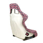 NRG White Pearlized Back Large Prisma Savage Edition FRP Bucket Seat