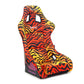 NRG Tiger Yellow & Orange Prisma Savage II Edition FRP Bucket Seat