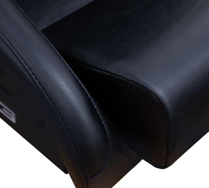 NRG FRP Shield Series Bucket Seat Medium Blue Black