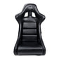 NRG FRP Shield Series Bucket Seat Medium Gray Black