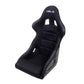 NRG FRP Bucket Seat Race Style Bolster-Lumbar Medium Black