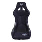 NRG FIA Competition Bucket Seat NRG Logo Small Black