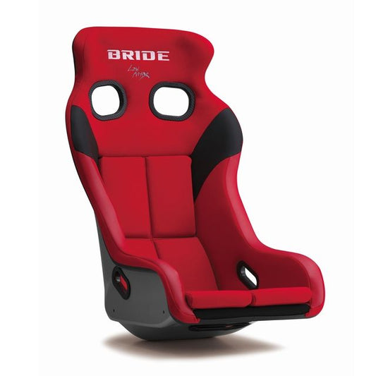 Bride XERO VS (Red) Silver FRP Shell Bucket Seat