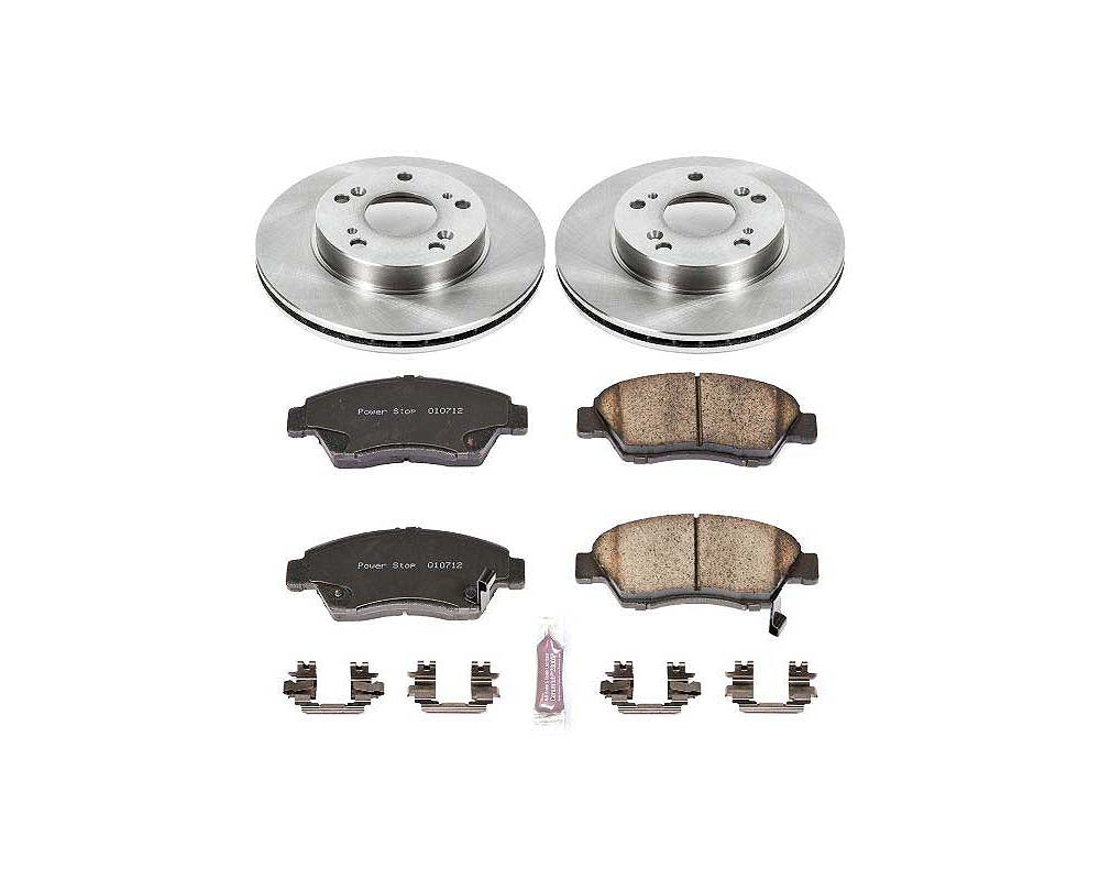 Power Stop Autospecialty Brake Kit Front Acura RSX 2002-2006