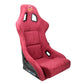 NRG FRP Bucket Seat PRISMA Edition Maroon Pearlized Back Large