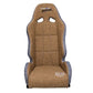 NRG Defender Water Resistant Steel Frame Suspension Seats Brown Side Mount Bracket