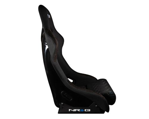NRG Frp Bucket Seat Multi Color Stitching In Geometric Pattern - Large