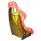 NRG Frp Bucket Seat Prisma- Ultra Slice Gold Pearlized Back Large