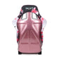 NRG Frp Bucket Seat Prisma- Japanese Cherry Blossom ed In Vegan Material Pink Pearlized Back Plus Phone Pockets Medium
