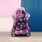 NRG Frp Bucket Seat Prisma- Japanese Cherry Blossom ed In Vegan Material Pink Pearlized Back Plus Phone Pockets Medium