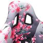 NRG Frp Bucket Seat Prisma- Japanese Cherry Blossom ed In Vegan Material Pink Pearlized Back Plus Phone Pockets Medium
