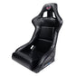 NRG Frp Bucket Seat Prisma ed Pearlized Back All Black Pvc Vegan Material Large