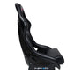 NRG Frp Bucket Seat Prisma ed Pearlized Back All Black Pvc Vegan Material Large